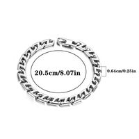 Décontractée Style Simple Géométrique Acier Inoxydable 304 Hommes Bracelets main image 2