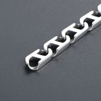 Casual Simple Style Geometric 304 Stainless Steel Men's Bracelets main image 4