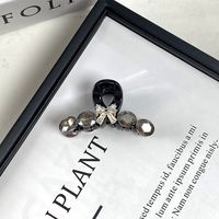 Women's Cute Sweet Simple Style Letter Flower Bow Knot Artificial Crystal Synthetic Resin Inlay Artificial Crystal Artificial Rhinestones Hair Clip sku image 5