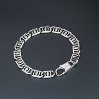 Casual Modern Style Eye 304 Stainless Steel Hollow Out Men's Bracelets main image 1