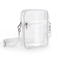 Men's All Seasons Pvc Classic Style Shoulder Bag main image 5