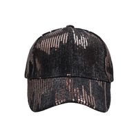 Men's Casual Simple Style Sequins Sequins Curved Eaves Baseball Cap main image 5