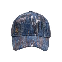 Hombres Casual Estilo Simple Lentejuelas Lentejuelas Aleros Curvos Gorra De Beisbol main image 6