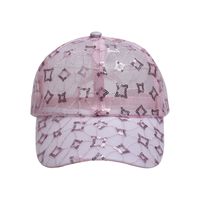 Women's Embroidery Simple Style Color Block Curved Eaves Baseball Cap sku image 2