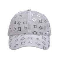 Women's Embroidery Simple Style Color Block Curved Eaves Baseball Cap sku image 3