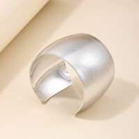 Exaggerated Punk Modern Style Geometric Solid Color Alloy Women's Bangle main image 5