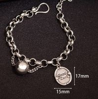 De Gros Style Simple Lettre Le Cuivre Bracelets main image 2