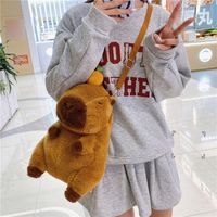 2024 New Super Cute Crossbody Bag Female Plush Toy Doll Casual Backpack Cute Shoulder Bag main image 6