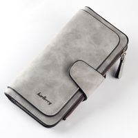 Women's Solid Color Pu Leather Buckle Wallets sku image 7