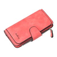 Women's Solid Color Pu Leather Buckle Wallets sku image 9