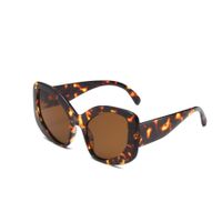 Hip-Hop Rock Cool Style Color Block Ac Special-Shaped Mirror Full Frame Women's Sunglasses main image 5