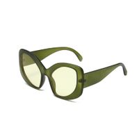Hip-Hop Rock Cool Style Color Block Ac Special-Shaped Mirror Full Frame Women's Sunglasses main image 8