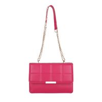 Women's Medium Pu Leather Solid Color Vintage Style Classic Style Flip Cover Crossbody Bag sku image 2