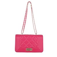 Women's Medium Pu Leather Solid Color Lingge Vintage Style Classic Style Flip Cover Crossbody Bag sku image 2