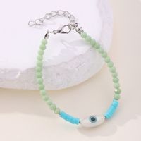 IG Style Modern Style Classic Style Eye Artificial Crystal Shell Beaded Women's Bracelets main image 4