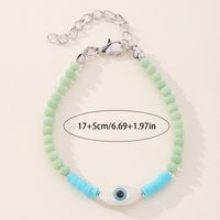 Estilo IG Estilo Moderno Estilo Clásico Ojo Cristal Artificial Cascarón Con Cuentas Mujeres Pulsera main image 2