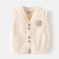 Casual Solid Color Cotton Blend Baby Clothing Sets sku image 10