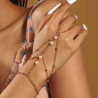INS Style Nordic Style Simple Style Infinity Heart Shape Alloy Plating Unisex Bracelets sku image 3