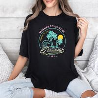 Mujeres Playeras Manga Corta Camisetas Casual Tropical main image 2