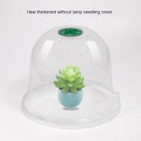 Simple Style Transparent Plastic Plant Maintenance Constant Temperature Nursery Cover 1 Piece sku image 1