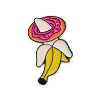 Cartoon Style Cute Sweet Fruit Strawberry Zinc Alloy Plating Unisex Brooches sku image 2