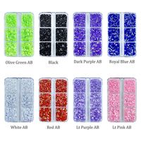 Modern Style Classic Style Solid Color Resin Nail Decoration Accessories 1 Box main image 2