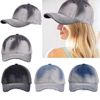 Unisex Classical Retro Punk Tie Dye Tie Dye Curved Eaves Baseball Cap main image 1