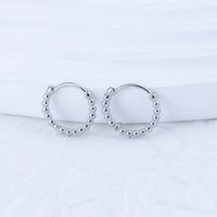 1 Pair IG Style Geometric Plating 304 Stainless Steel Hoop Earrings main image 8