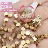 Basic Simple Style Solid Color Zinc Alloy Nail Decoration Accessories 10 PCS/Package main image 5