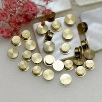 Basic Simple Style Solid Color Zinc Alloy Nail Decoration Accessories 10 PCS/Package sku image 1