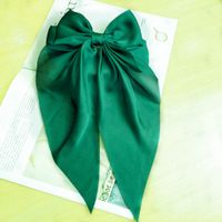 Women's Elegant Glam Bow Knot Satin Hair Clip sku image 13