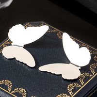 1 Pair Fairy Style Sweet Classic Style Butterfly Alloy Ear Studs main image 4