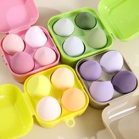 Classic Style Colorful Hydrophilic Non-latex Makeup Sponge 1 Set sku image 14