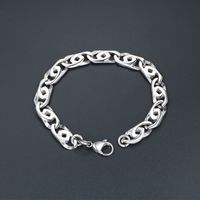 Gothic Cool Style Solid Color 304 Stainless Steel Men's Bracelets sku image 1