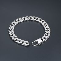 Gothic Punk Cool Style Solid Color 304 Stainless Steel Men's Bracelets sku image 8