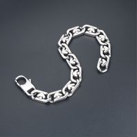 Gothic Punk Cool Style Solid Color 304 Stainless Steel Men's Bracelets main image 4