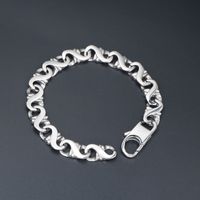 Gothic Cool Style Solid Color 304 Stainless Steel Men's Bracelets main image 1