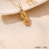 304 Stainless Steel 18K Gold Plated Hawaiian Vacation Tropical Plating Animal Heart Shape Shell Pendant Necklace main image 5