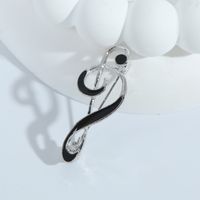 Casual Simple Style Notes Alloy Enamel Women's Brooches 1 Piece main image 1