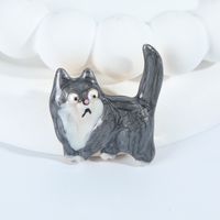IG Style Cute Dog Alloy Enamel Women's Brooches 1 Piece main image 4