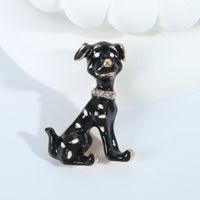 Glam Cute Luxurious Animal Alloy Asymmetrical Alloy Women's Brooches 1 Piece main image 2