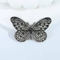 Glam Cute Funny Butterfly Alloy Women's Brooches 1 Piece sku image 1
