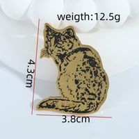 Cute Classic Style Animal Cat Alloy Women's Brooches 1 Piece main image 2