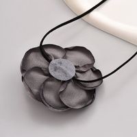 Wholesale Jewelry Simple Style Classic Style Flower Cloth Patchwork Choker main image 6