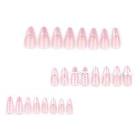 Princess Sweet Bow Knot ABS Wear Manicure A Pack Of 24 main image 4