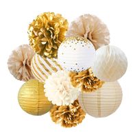 Christmas Classic Style Solid Color Paper Holiday Decorative Props sku image 2