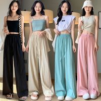 Women's Holiday Daily Simple Style Solid Color Full Length Casual Pants main image 7