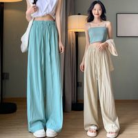 Women's Holiday Daily Simple Style Solid Color Full Length Casual Pants main image 6