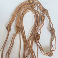 Retro Geometric Rope Women's Woven Belts 1 Piece sku image 5