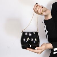 Women's Small Arylic Gradient Color Streetwear Lock Clasp Crossbody Bag main image 5